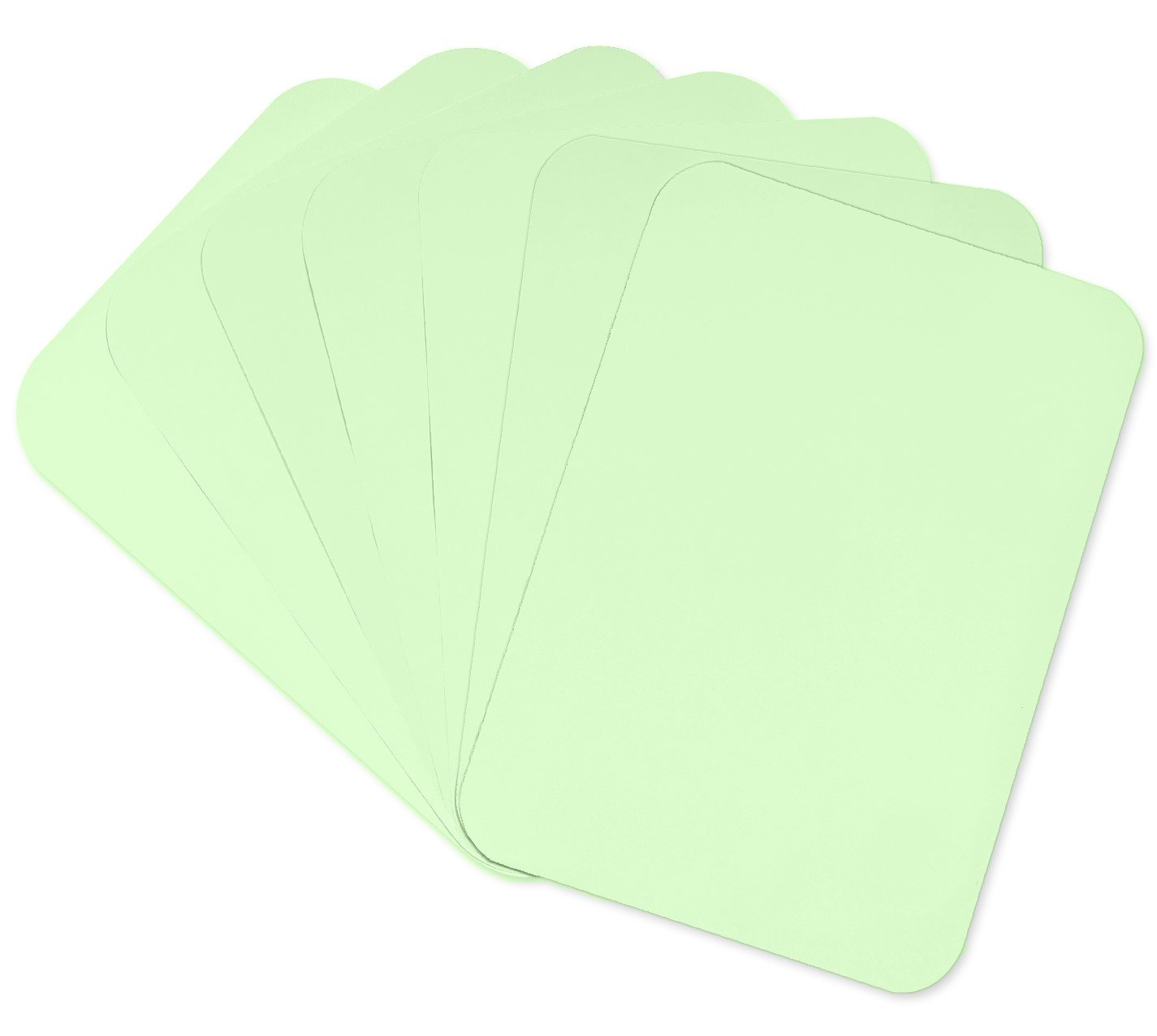 Safe-Dent- PAPER TRAY COVERS 8.25" x 12.25" 1000 sheets MINT GREEN