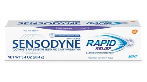 Sensodyne® Rapid Relief Toothpaste Mint Flavor 0.8 oz