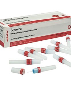 SEPTODONT SEPTOJECT EVOLUTION NEEDLES - Dental Needle, 30G Short, Blue 25mm, 100/bx