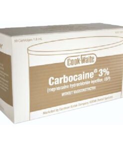 Cook-Waite Carbocaine 3% (Mepivacaine HCL 3%) Local Anesthetic Rx