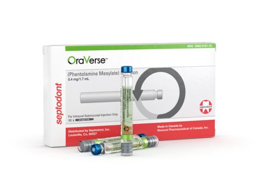 Septodont Oraverse (Phentolamine Mesylate), Box of 10 Cartridges