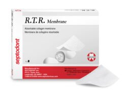 SEPTODONT R.T.R. Membrane Absorbable Collagen Membrane, Size 15 x 20mm, Box of 1