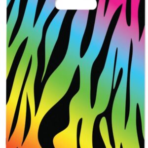 Sherman Dental NEON ANIMAL PRINT FULL COLOR BAG 9" x 13"