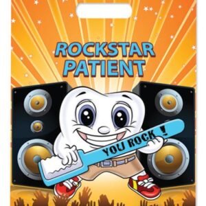 Sherman Dental ROCKSTAR FULL COLOR BAG 9" x 13"