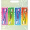 Sherman Dental NEON BRUSHES FULL COLOR BAG 9" x 13"