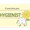 Sherman Dental HYGIENIST FLOWER NOTE 4-UP