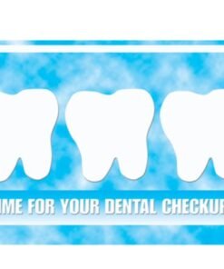 Sherman Dental DENTAL CHECKUP POSTCARD 4-UP