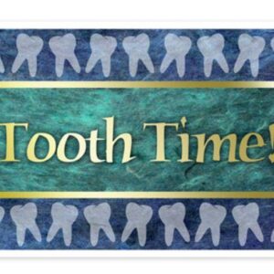 Sherman Dental TOOTH TIME POSTCARD 4-UP