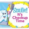 Sherman Dental CHECKUP TIME 4-UP