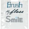 Sherman Dental LARGE BRUSH/FLOSS SMILE BAG 9" x 13"