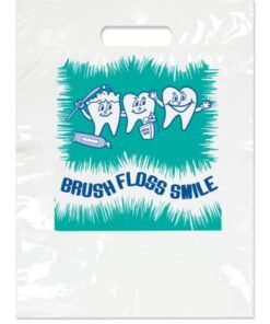 Sherman Dental LARGE BRUSH/FLOSS/SMILE BAG 9" x 13"