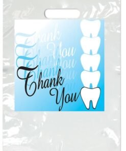 Sherman Dental LARGE THANK YOU/TEETH BAG 9" x 13"