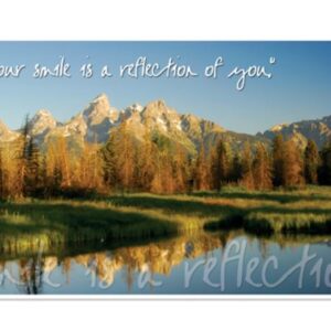 Sherman Dental REFLECTION OF YOU POSTCARD