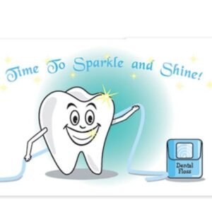 Sherman Dental SPARKLE AND SHINE POSTCARD