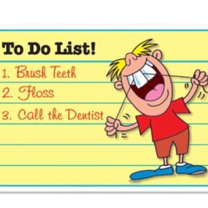 Sherman Dental BRIGHT SMILE POSTCARDTO DO LIST POSTCARD