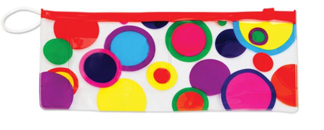 Sherman Dental 10" POLKA DOT SCATTER POUCH