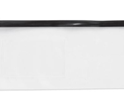 Sherman Dental 10" VINYL POUCH- BLACK ZIPPER