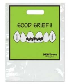 Sherman Dental DENTOONS GOOD GRIEF TWO COLOR BAG - SMALL