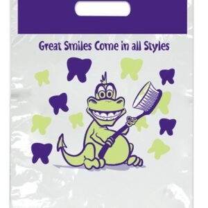 Sherman Dental ORTHODONTIC SMILE STYLE SMALL 2-COLOR BAG 7 1/2" x 9"