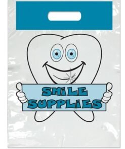 Sherman Dental SMALL BLUE SMILE BAG 7 1/2" x 9"