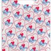 Sherman Dental HEARTS WITH BRUSH SCATTER BAG 7" x 10"