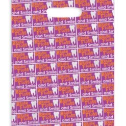 Sherman Dental BRUSH FLOSS & SMILE BAG 7" x 10"