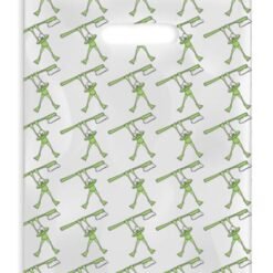 Sherman Dental FROG & BRUSH SCATTER BAG 7" x 10"