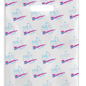 Sherman Dental FLOSS BRUSH TOOTHPASTE SCATTER BAG 7" x 10"