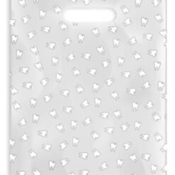Sherman Dental TEETH LINE ART SCATTER BAG 7" x 10"