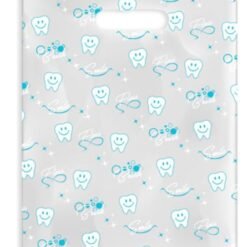 Sherman Dental SMILE BRUSH FLOSS SCATTER BAG 7" x 10"