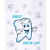 Sherman Dental GREAT CHECK UP PAPER BAG 7.5x 10"