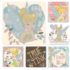 Sherman Dental TINKER BELL GLITTER STICKERS