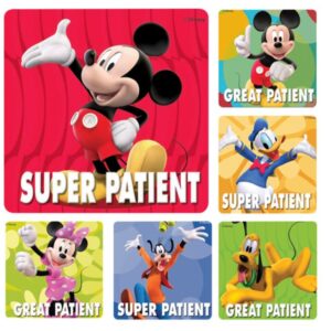 Sherman Dental MICKEY MOUSE PATIENT STICKERS