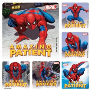 Sherman Dental SPIDER-MAN PATIENT STICKERS