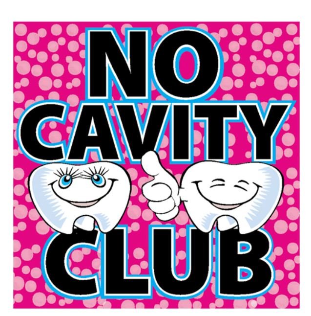 Sherman Dental NO CAVITY CLUB STICKERS