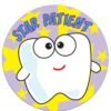 Sherman Dental STAR PATIENT TOOTH STICKERS