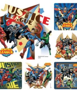 Sherman Dental JUSTICE LEAGUE STICKERS