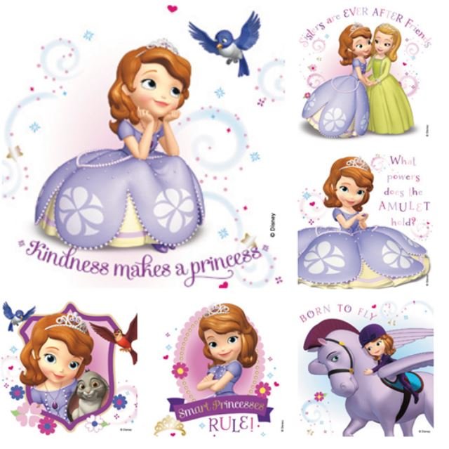 Sherman Dental SOFIA THE FIRST STICKERS