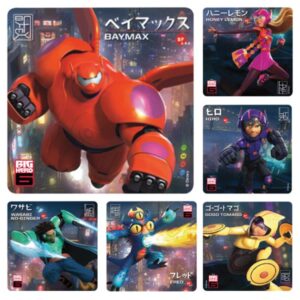 Sherman Dental DISNEY BIG HERO 6 STICKERS