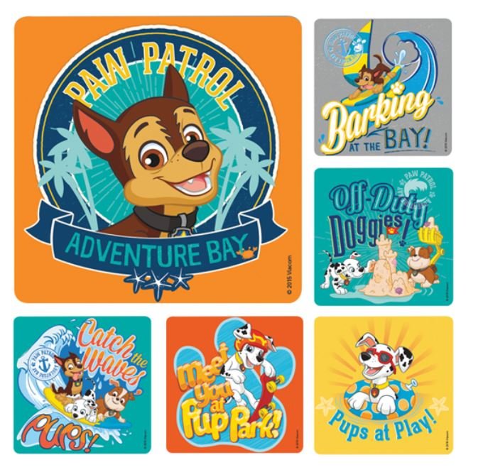 Sherman Dental PAW PATROL STICKERS