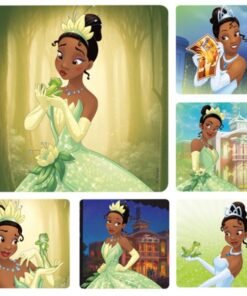 Sherman Dental DISNEY PRINCESS AND THE FROG STICKERS