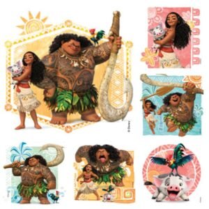 Sherman Dental DISNEY MOANA STICKERS