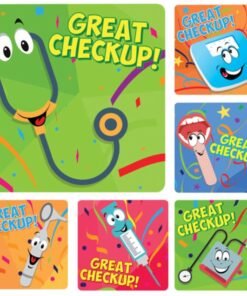 Sherman Dental GREAT CHECK-UP STICKERS (100)