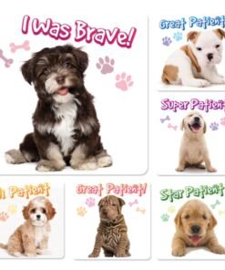 Sherman Dental PUPPY PATIENT STICKERS (100)