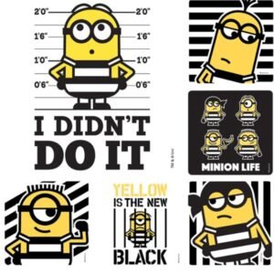 Sherman Dental DESPICABLE ME 3 STICKERS