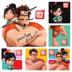 Sherman Dental RALPH BREAKS THE INTERNET (100) STICKERS