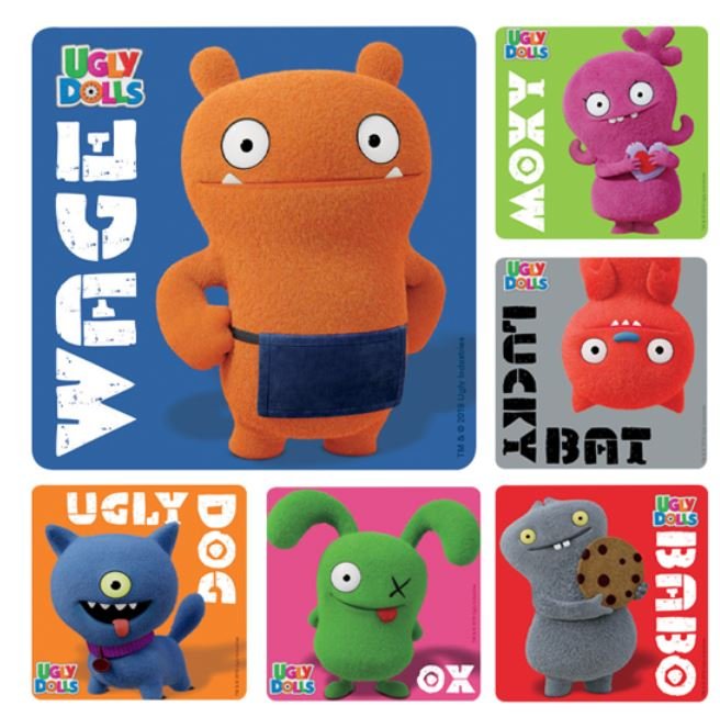 Sherman Dental UGLY DOLLS STICKERS