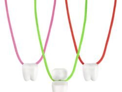Sherman Dental 1" WHITE TOOTH SAVER NECKLACE