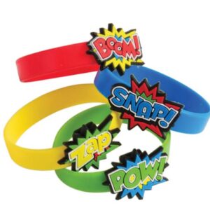 Sherman Dental SUPERHERO RUBBER BRACELETS