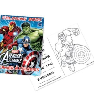 Sherman Dental MARVEL AVENGERS COLORING BOOK